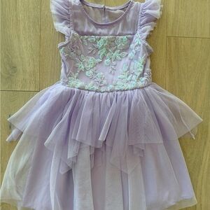Zhenzi Lilac Fairy Dance Dress for Kids
